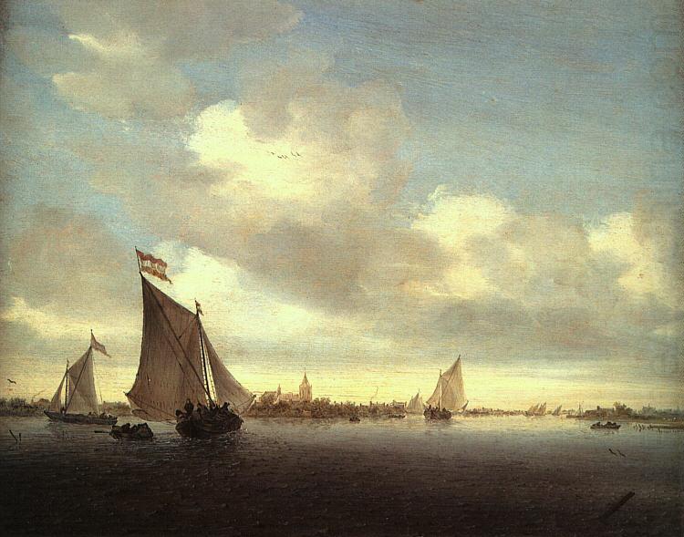 Marine, Saloman van Ruysdael